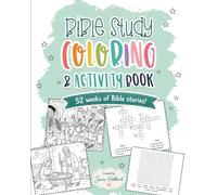 Bible Study Coloring & Activity Book