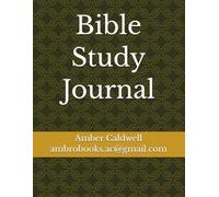 Bible Study Journal
