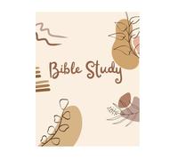 bible study journal: over 50 pages of church notes book - note taking and journaling kit - faith based gift for christians women