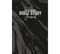Bible Study Journal: SOAP Method