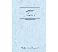 Bible Study Notebook - 6" x 9" Hardcover: A Christian Notebook for Bible Study and Scripture Journaling with a different KJV Bible Verse on each page ... comfort and guidance for your daily walk.