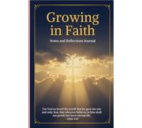 Bible Study Notebook: Growing in Faith Page by Page: Blank pages with a daily Bible verse, no rigid layouts, just your freedom to let God lead your study.