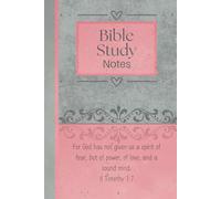 Bible Study Notes - Inspirational Journal Notebook to Record, Remember, Reflect:: Keep a record of discipleship, repentance, and redemption, 2nd edition