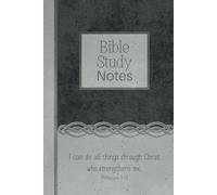 Bible Study Notes - Inspirational Journal Notebook to Record, Remember, Reflect:: Keep a record of discipleship, repentance, and redemption, 2nd edition