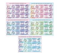 Bible Tabs For Women/Men/Kid, 5 Sheets Bible Index Tabs For Study, Alphabet Bible Stickers, Bible Journaling Supplies, Christian Present, Waterproof Bible Study Supplies For Men And Women