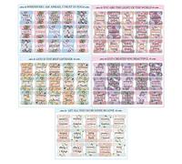 Bible Tabs - Laminated BibleStickers | Bibletabs Index Stickers,Bible Journaling Supplies BibleStudy Accessories