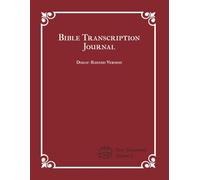 Bible Transcription Journal - New Testament Volume 2: Traditional Catholic Bible based on Douay-Rheims Version