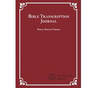 Bible Transcription Journal - New Testament Volume 8: Traditional Catholic Bible based on Douay-Rheims Version