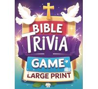 Bible Trivia Game LARGE PRINT: 350+ Questions and Answers Book to Test Your Bible Knowledge - A Fun Quiz and Scripture Study Guide for Adults, Teens, Youth, and Family.