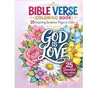 Bible Verse Coloring Book: 25 Inspiring Scripture Pages to Color