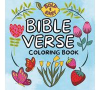Bible Verse Coloring Book: 50 Bold & Easy Designs | For Adults & Teens | Quotes, Flowers, Nature | Christian Scriptures
