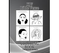 Bible Verse Coloring Book for Black Women, KJV Coloring Book