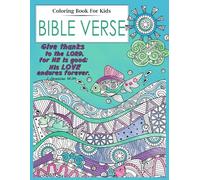 Bible Verse Coloring Book For Kids: Faithful Joy Coloring Pages featuring Cute Scripture-Inspired Illustrations for Kids for Stress Relief and Creativity