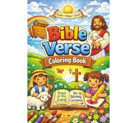 Bible Verse Coloring Book for Kids: Fun Christian Coloring Pages with Inspiring Scriptures: Easy-to-Color Christian Pages with Bible Verses