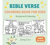 bible verse coloring book for kids: Scripture Coloring Pages for Kids to Learn God’s Word
