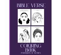 Bible Verse Coloring Book for Women, KJV Bible Coloring Book: Portraits Coloring Book