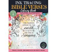 Bible Verse Coloring Book for Women: White Line Scripture Coloring Pages for Relaxation, Prayer, Meditation, Volume 4:: White Line Christian Coloring ... Artwork, Nature Scenes, Prayerful Reflec