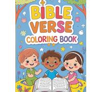Bible Verse Coloring Book: Fun Scripture Coloring Pages for Kids Ages 5-10