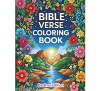 Bible Verse Coloring Book: Psalms Edition: 49 Inspiring Psalms to Color - 101 Single-Sided Pages for Stress-Free Coloring