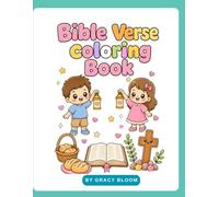 Bible Verse Colouring Book for Kids