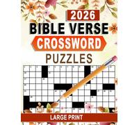 Bible Verse Crossword Puzzles Large Print: Simple Faith-Based Crosswords for Peaceful Moments