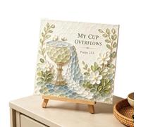 Bible Verse Wall Art - Elegant Decorative Craft, Collectible Scripture Quot