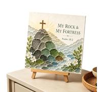 Bible Verse Wall Art - Elegant Decorative Craft, Collectible Scripture Quot