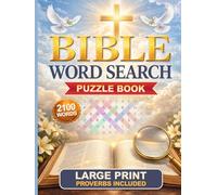 Bible Verse Word Search: 100 Large Print Puzzles Inspired by Scripture and Proverbs