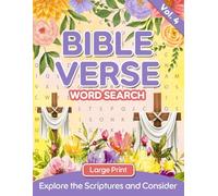 Bible Verse Word Search Large Print - Explore the Scriptures and Consider: Discover, Reflect, and Journal with Scripture Puzzles