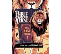 Bible Verses Bold & Easy Coloring Book