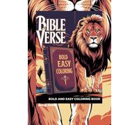 Bible Verses Bold & Easy Coloring Book