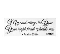 Bible Verses Wall Decor Wall Art Stickers Letters for Home and Kitchen Decor Wall Decoration