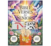 Bible Verses Word Search for Seniors: Large Print: 100 Scripture-Based Word Search & Crossword Puzzles | Jumbo Print Christian Activity Book with ... for Adults, Elderly, and Visually Impaired