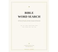 Bible Word Search: 150 Sacred Puzzles of Faith, Scripture & Devotion
