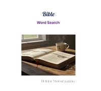 Bible Word Search: 38 Bible themed puzzles