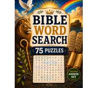 Bible Word Search: 75 Bible-Themed Puzzles with Answer Key