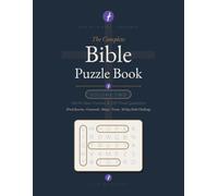 Bible Word Search: A Journey Through Scripture: 120 Large Print Christian Word Search Puzzles in Bible Order from Genesis to Revelation - with KJV ... Difficulty Levels & Selah Reflection Pages