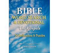 Bible Word Search and Devotional: The Gospels: 50 Thoughtful Reflections and Puzzles with Bible Verse and Prayer