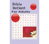 Bible Word Search Book: Word Searches with Easy to Read Print about Bible, Inspiration, and more. |6x9 inches, 110 pages| 50+ Puzzles... Gift for Vacations, Holidays, Relaxing times