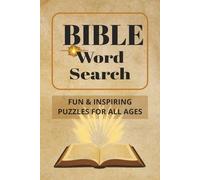 Bible Word Search Book: Word Searches with Easy to Read Print about Bible, Scripture, Faith and More | 6x9 inches, 110 pages | 50+ Puzzles ... Gift for Vacations, Holidays and Cozy Nights