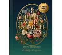 Bible Word Search for Adults Large Print: 50 Scripture Puzzles for Seniors | No Diagonal | Forward Words Only | Answer Key | Perfect Christian Gift