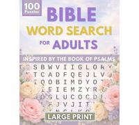 Bible Word Search for Adults: Large Print Word Search Puzzles for Relaxation and Focus