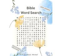 Bible Word Search For Kids | Large Print | 100 Puzzles with Solutions