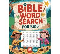Bible Word Search For Kids: Large Print Word Find Puzzles With Fun Themes