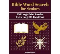Bible Word Search for Seniors: 100 Large-Print Puzzles on Scripture, People, and Places