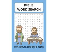 Bible Word Search: Fun & Faith-Building Scripture Activity | For Teens, Adults & Senior | 50+ Puzzles, 490+ Words, 6x9 Book