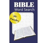 Bible Word Search: Inspirational Word Search for Adults,Seniors and Teens: 6x9 inch travel size I 50+ puzzles