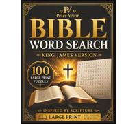 Bible Word Search KJV: Healing Verses: Large Print Word Search Puzzles with Solutions for Adults and Seniors