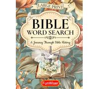 Bible Word Search Large Print: A Journey Through Bible History