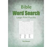 Bible Word Search: Large Print Puzzles: 1